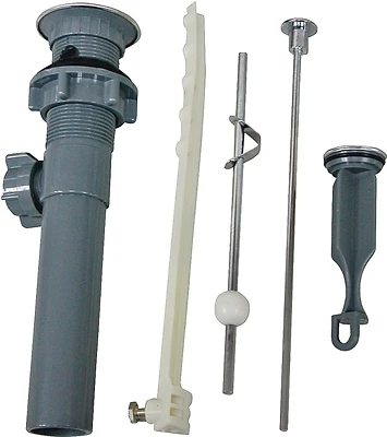 16.46 In Lavatory Pop-up Assembly With Lift Rod And Linkage Components