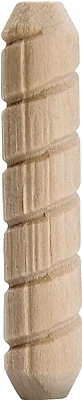 Waddell 774-CS Spiral Groove Dowel Pin, 1/4 In X 1-1/4 In, Pack Of 8