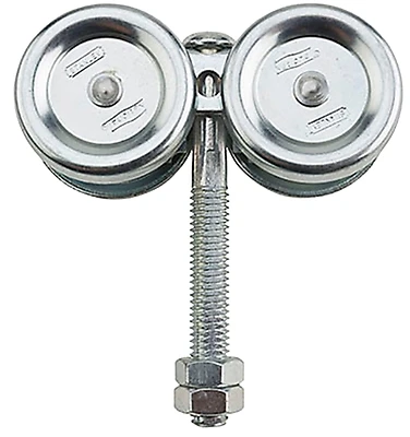 Hardware Trolley Hanger 112227 - Durable Steel Construction, 1 Pair