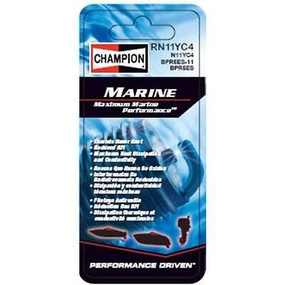 L77jc4 Spark Plug, 0.551 In Thread, Copper, 8 Pack For Small Engines