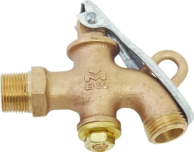 Industries 109-224 3/4 Inch Bronze Drum And Barrel Faucet With Lockable Handle
