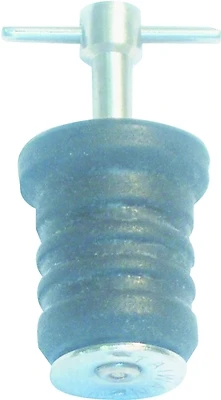 M-162c T-handle Drain Plug, Brass For 1 Inch Diameter Drains
