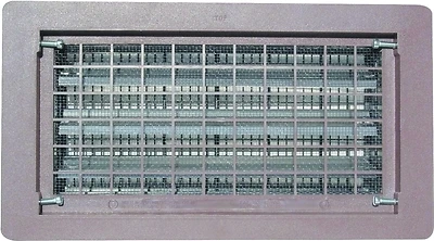 8 In. X 16 In. Gray Automatic Foundation Ventilator 306mgr, Pack Of 12