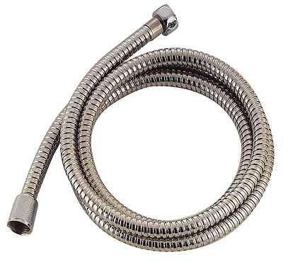 B42034 Stainless Steel Shower Hose, 72 Inch With Washers And Tape