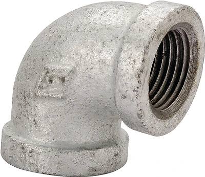 ProSource PPG90R-32X20 Galvanized Reducing Elbow, 1-1/4 x 3/4 In, 90 Deg
