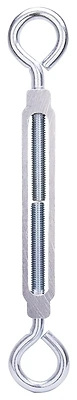 Lr333 Turnbuckle Eye/eye 1/2x17 Zinc Plated, Pack Of 5