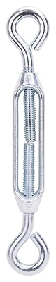 Mintcraft Lr331 Eye/eye Turnbuckle, 3/8 X 11 In, Zinc, Pack Of 10