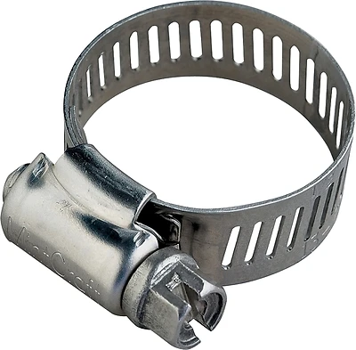 Hcran96 Hose Clamp/carbon Screw #96 Ss, Pack Of 10, Stainless Steel