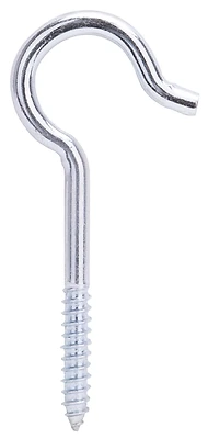 Lr311 #3 Bright Zinc Steel Ceiling Hook, Pack Of 50