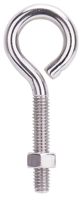 Mintcraft Lr296 5/16 X 3-1/4 Inch Stainless Steel Eye Bolt With Nut, Pack Of 10