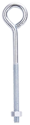Lr282 Eye Bolt Steel 5/16 X 6 In. Zinc With Nuts, Pack Of 10