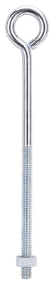 Lr274 Eye Bolt Steel, Zinc - 1/4 X 6 In. With Nuts, Pack Of 20