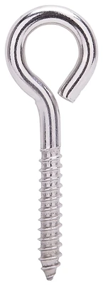 Lr262 5/16 X 4 In. Stainless Steel Large Eye Screw, Pack Of 10