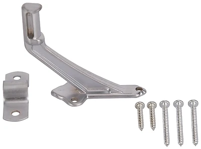 Mintcraft 61-z086 Satin Chrome Handrail Bracket - Durable Zinc Die-cast Design