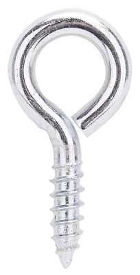 Lr219 Zinc Plated Steel Eye Screw 7/16 X 1-13/16, Pack Of 100