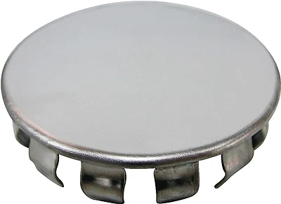 24467 Snap-in Faucet Hole Cover Chrome, 1-1/2 Inch Od, 10 Pk