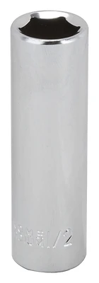 1/2 Inch Deep Socket, 6 Point, 3/8 Inch Drive, Model Mt6495634
