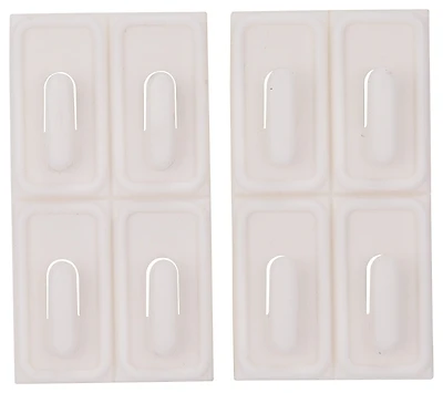 Self-adhesive Mini Hook Plastic White - Model Ph-122300-ps