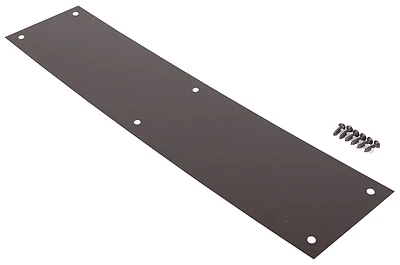 3-1/2" X 15" Push Plate In Oil Rubbed Bronze Finish