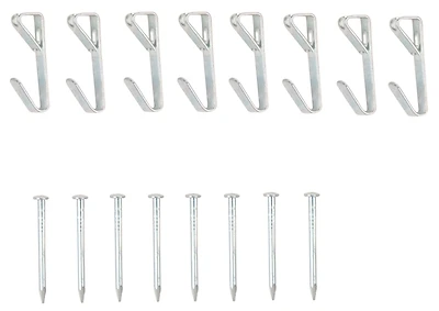 Prosource PH-121030-PS Picture Hanger, 30 Lb, Zinc Plated Steel