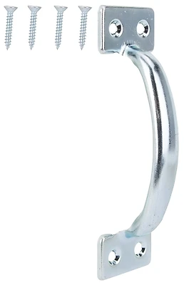 6-1/2 Inch Zinc Plated Door And Utility Pull - Model 20912zcb-ps