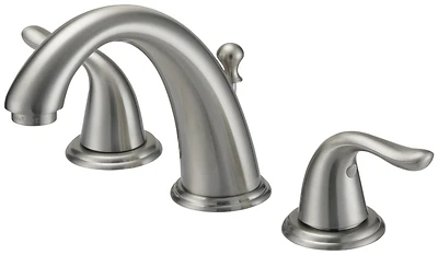 Boston Harbor TQ-FW6B0000NP Widespread Lavatory Faucet, Brushed Nickel, 1.2 GPM