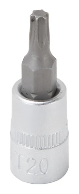 1/4 Inch Drive T20 Star Bit Socket - Chrome Vanadium Steel