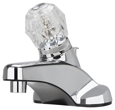 Lavatory Faucet Single Handle Chrome 4 Inch Centers Model Pf4101s-p