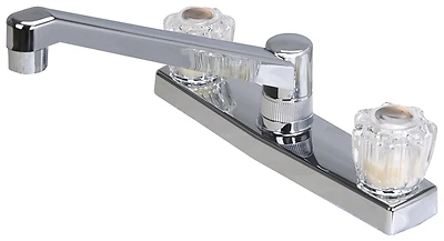 Kitchen Faucet 2 Handle Chrome Pf8201a - Durable And Stylish Design