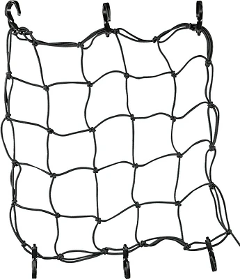 ProSource FH92105 Cargo Net, 30 In L X 15 In W, Rubber, Black