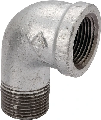 1-1/2 Inch Galvanized Malleable 90 Degree Street Elbow Model 6-1-1/2g