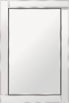 200240 Frameless Fashion Wall Mirror, 31 In W X 24 In H, Pack Of 2