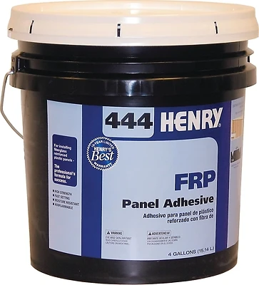 444 Frp Panel Adhesive, 4 Gallon - High Strength, Fast Setting, Moisture Resistant
