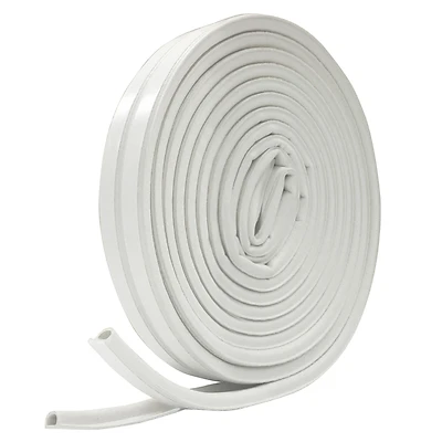 Frost King V28WA P-Section EPDM Rubber Weatherseal Tape, White, 3/8 In. x 17 Ft.