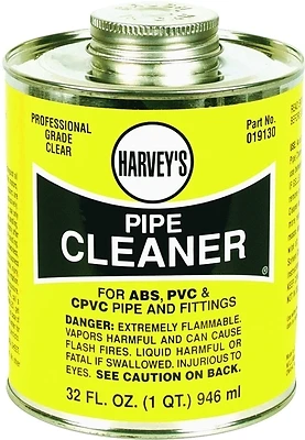 019130-12 All-purpose Clear Pipe Cleaner, 32 Ounce Dauber Can