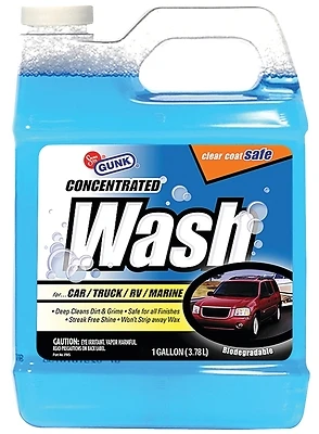 Vw5 Concentrated Car & Truck Wash, 1 Gallon, Liquid, Bio-degradable, Streak Free Shine