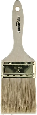 3-inch Poly/bristle Wall Paint Brush With Brass Ferrule And Wood Handle