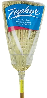 33036 Warehouse Broom With Natural Fiber Bristle And Heavy-duty Handle