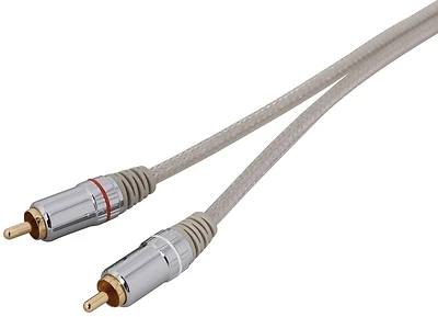 6 Ft. Premium Composite Stereo Cable With 24k Gold Connectors - Model Ac3006sb