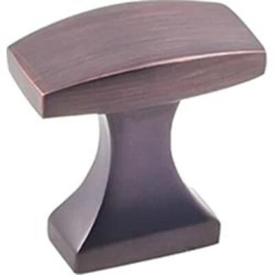 KasaWare K083SN-10 Cabinet Knob, 1-1/8 in Projection, Transitional, 1-1/8 in L, Zinc, Satin Nickel, 10/PK