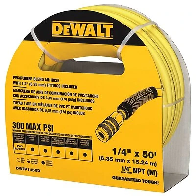 50 Ft. X 1/4 In. Premium Hybrid Polymer Blend Air Hose Dwfp1450d