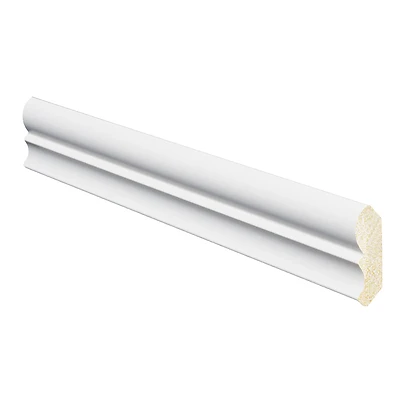1.675-in X 8-ft Prefinished Crystal White Polystyrene Bed Moulding