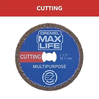 Dremel EZ545HP Max Life Diamond Cutting Wheel, 1-1/2 In.
