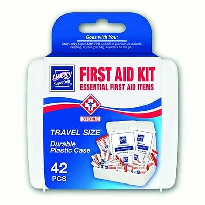 Lucky Super Soft First Aid, First Aid Kit, 42 Ct