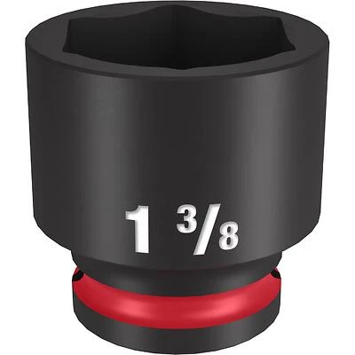 Shockwave 1-3/8 In. X 1/2 In. Drive Sae 6 Point Impact Socket 1 Pc