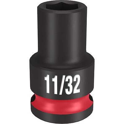 49-66-6103 11/32 In. X 3/8 In. Drive Sae 6 Point Impact Socket 1 Pk
