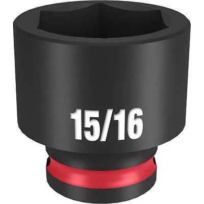 Shockwave 3/8 Inch Drive 5/16 Inch Standard 6 Point Socket - 1 Piece