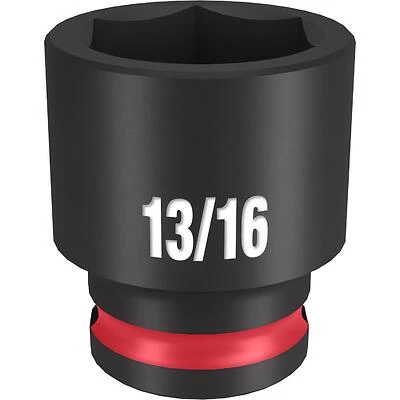 Shockwave 3/8 In. Drive 13/16 In. Standard 6 Point Socket, 1 Pc, Model 49-66-6111