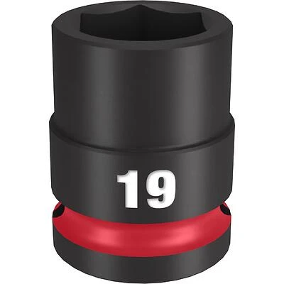 Shockwave 19 Mm X 1/2 In. Drive 6 Point Standard Impact Socket 1 Pc