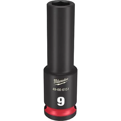 Shockwave 9 Mm X 3/8 In. Drive Metric/sae 6 Point Deep Impact Socket